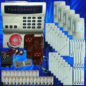 Wireless Home Security System LED Burglar Fire Alarm House Auto Dialer New G05