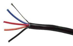 Shielded Direct Burial 18 AWG Gauge 6 Conductor 18 6 Outdoor Speaker Cable Wire