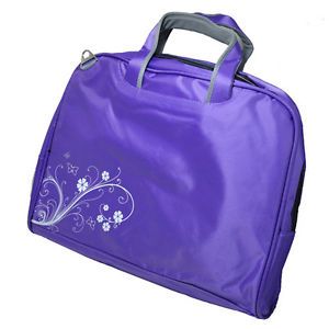 13 3" Purple Laptop Netbook Case Carry Shoulder Bag Asus EEEPC HP Dell