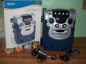 Memorex MKS2420 Karaoke Machine with 2 Microphones Barely Used with Box