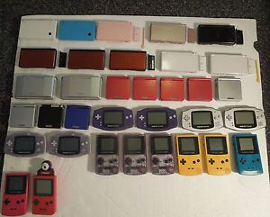 Huge Lot of Nintendo DSi DS Lite DS Game Boy Advance SP Gameboycolor Systems
