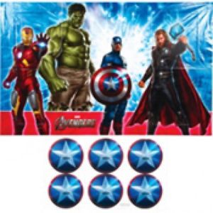 The Avengers Marvel Heroes Birthday Party Game 12 Players