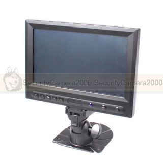 Inch Color TFT LCD 6W CCTV Monitor w/Touch Screen Two Video HDMI VGA