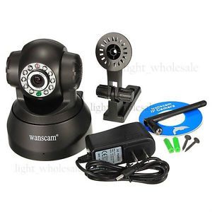Webcam New Wireless IP Camera Two Way Audio WiFi Network DDNS US Warranty