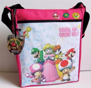 Nintendo Super Mario Sling Shoulder Waist Bag Retro New