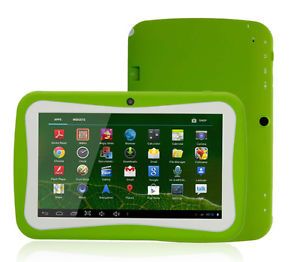New Cheap Green 7" Android 4 1 Tablet PC Laptop for Children Kids Child Gift