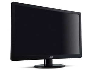 Acer 23" LED Monitor Widescreen Backlit 1920 1080p VGA DVI 100M 1