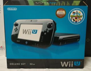 Nintendo Wii U Latest Model Deluxe Set 32 GB Black Console Nintendo Land