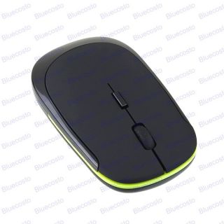 Slim USB Mini 2 4GHz Wireless Optical Mouse Mice Receiver for Laptop PC Notebook