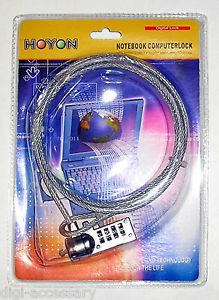 Notebook Laptop Computer Lock with Number Security Cable Chain
