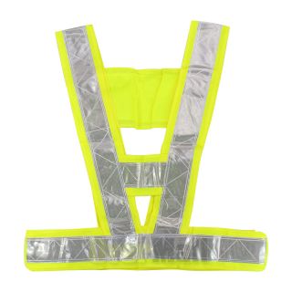 Green High Visibility Safety Vest with Reflective Tape New