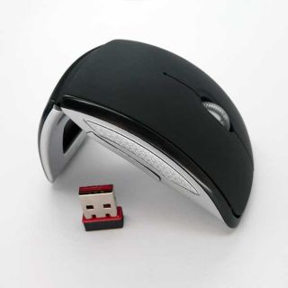 Folding Wireless Mice Optical Mouse for PC Laptop Black Blue Pink Red Brown New