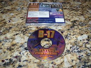 B 17 Flying Fortress The Mighty 8th B17 PC Game Windows Computer ★ Mint Cond ★