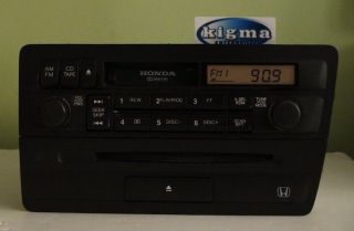 Honda Civic 2001 2005 CD Cassette Radio Player Combo 2PC3 Tested 57871ACDG