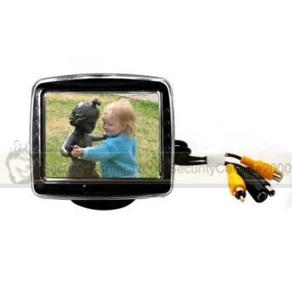 Mini 3 5 LCD Monitor for Backup Rearview Camera CCTV