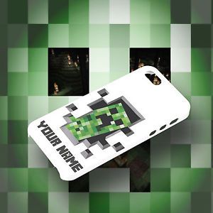 Minecraft Game Phone Cases iPhone 4 4S 5 Samsung Galaxy S4 Personalise Christmas