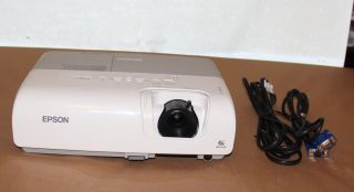 Very Nice Epson PowerLite S5 LCD Projectors with Power Cord and VGA Cable 001034386405