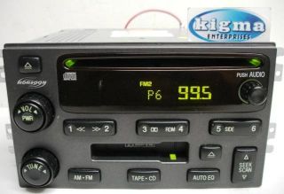 Hyundai Santa FE 2001 2006 CD Cassette Player Monsoon Sys GM Made Plugs 57789BF