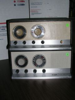 Vintage Tube Type Knight Ham Radio Receivers Set of 2