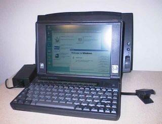 HP OmniBook 800ct 5 166 Color Mini Laptop SCSI 32MB Complete Vintage