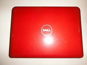 Red Dell Inspiron 910 8 9" Netbook Mini Laptop or Notebook