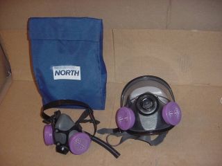 North 5400 Series Full Face Mask Respirator Kit