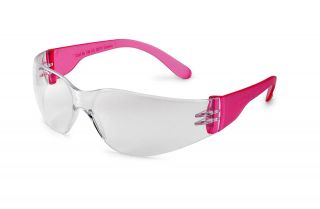 Gateway Starlite Small Pink Clear Lens Safety Glasses Womens Girlz Gear Z87