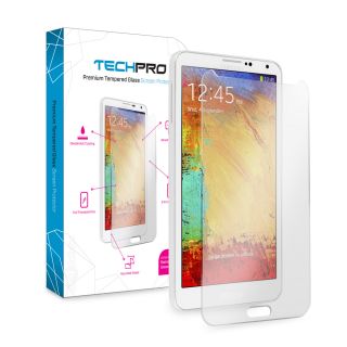 Techpro Premium Tempered Glass Screen Protector for Samsung Galaxy Note 3 III
