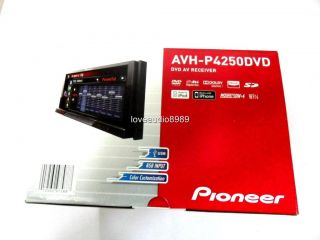 Pioneer AVH P4250DVD 7" Monitor DVD SD USB Car Player