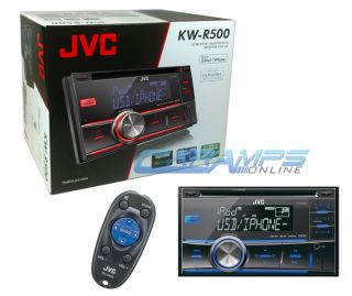 ★ New JVC Double DIN in Dash Car Audio Stereo Radio Receiver CD Player w USB ★ 046838048944