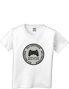 Big Brother Video Game Design T Shirt Youth Console