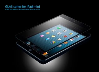 SPIGEN SGP Glas Tempered Glass Screen Protector Black for Apple iPad Mini