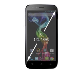 Archos 50 Platinum 4GB 5" Dual Sim Free Smartphone Mobile Phone Black Android 4