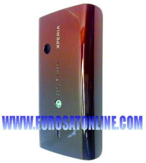 Tapa Bateria Battery Cover Sony Ericsson Xperia x8 Red Black E15 E16 Original