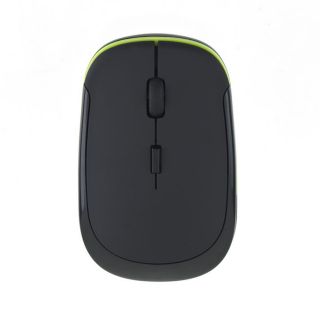 Ultra Slim Mini 2 4GHz Wireless Optical Mouse Mice USB Receiver for Laptop PC