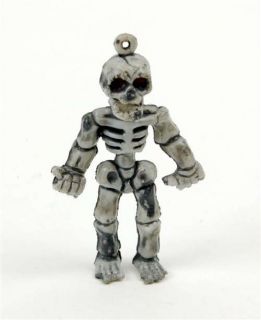 Plastic Skeleton Body 10 Lot Skull Goth Craft Charm Novelty Toy Halloween Gift