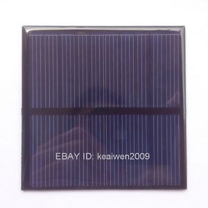 5V 200mA 1W Solar Panel Epoxy Solar Power PCB Panel Mini Small Solar Charge 3 7V