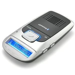 Solar Bluetooth Car Kit Speaker Headset Number Screen for Universal iPhone 4S