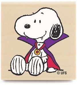 Peanuts Snoopy Rubber Stamps Spooky Snoopy Halloween