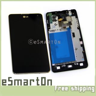 LCD Touch Digitizer Display Screen with Frame Assembly for LG Optimus G LS970
