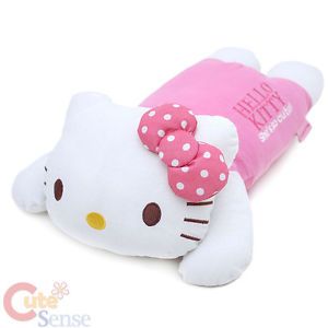 Sanrio Hello Kitty Pink Bow Pillow Cushion Arm Cusion Auto Accessories