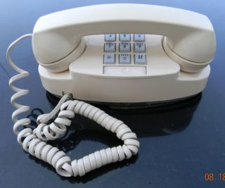 Vintage Western Electric Princess Telephone Beige 2702BMG Touch Tone at T Works