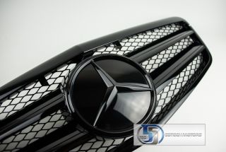 10 13 W212 Mercedes E Class E350 E550 Grill Grille Glossy Black 100 Distronic