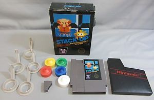 Stack Up w Box Accessories Nintendo NES 1985 RARE Rob The Robot Game R O B 45496630164