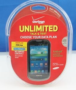 Verizon Samsung Galaxy Legend Prepaid Android Phone Brand New