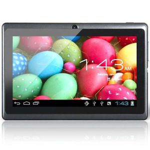 Black 7" Android Tablet PC Wi Fi 3G