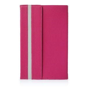 Hot Pink Leather Case Pouch Cover Skin Stand for Microsoft Surface Windows RT