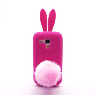 Bunny Cute Rabbit TPU Skin Case Cover for Sumsung Galaxy Trend Duos S7562