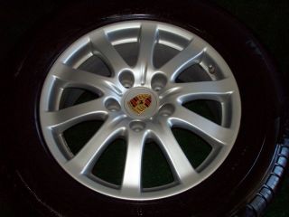 17 Porsche Cayenne Factory Silver Wheels VW Touareg Michelin Tires