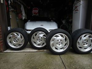 C4 Corvette Sawblade Wheels and Tires 1993 Corvette Goodyear Tires